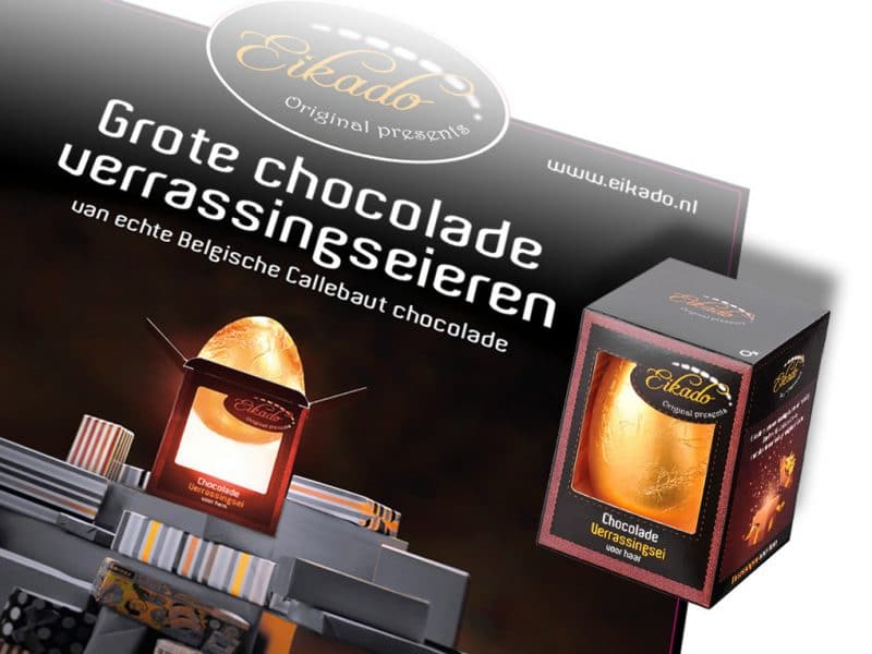 Eikado verpakkingen. Grafische vormgeving door La Dolce Vita Zeeland