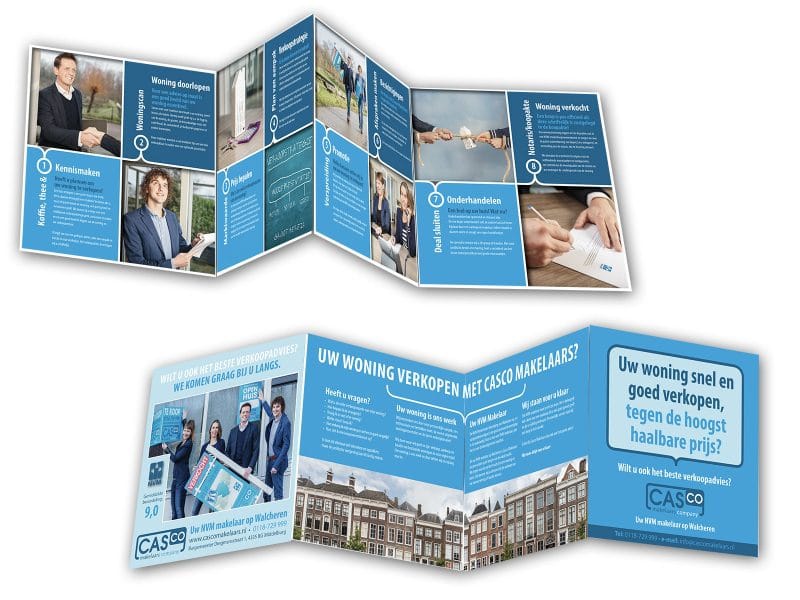 brochure verkoopladder
